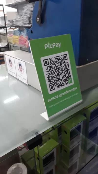 Placa de Picpay Pix